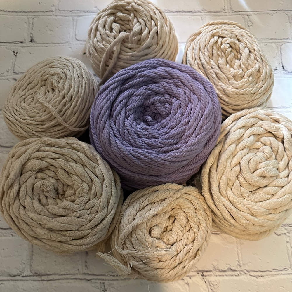 Macrame yarn